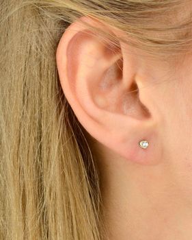 Kolczyki złote DIAMENT białe złoto, diamenty E 380.Eleganckie kolczyki wykonane z najwyższej jakości żółtego złota, diamenty apart, kolczyki z diamentami (5).JPG